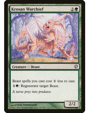 Magic: The Gathering Krosan Warchief (155) Lightly Played