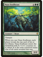 Magic: The Gathering Naya Soulbeast (157) Moderately Played