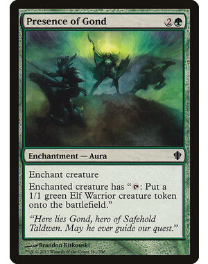 Magic: The Gathering Presence of Gond (161) Lightly Played