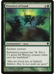 Magic: The Gathering Presence of Gond (161) Moderately Played