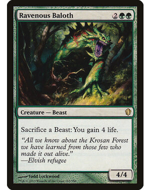 Magic: The Gathering Ravenous Baloth (165) Moderately Played