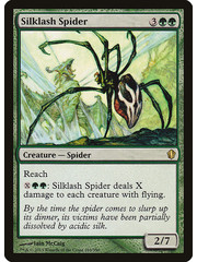 Magic: The Gathering Silklash Spider (169) Moderately Played