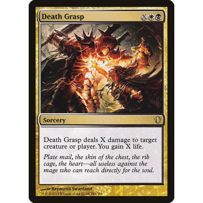 Magic: The Gathering Death Grasp (183) Lightly Played