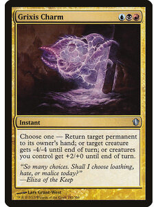 Magic: The Gathering Grixis Charm (192) Moderately Played