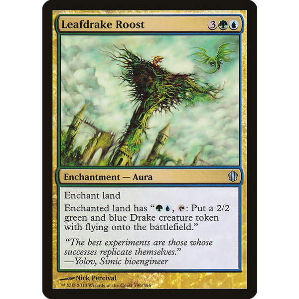 Magic: The Gathering Leafdrake Roost (196) Lightly Played