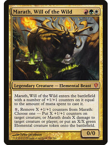 Magic: The Gathering Marath, Will of the Wild (198) Lightly Played