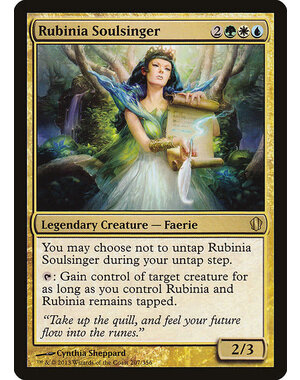 Magic: The Gathering Rubinia Soulsinger (207) Moderately Played