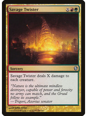 Magic: The Gathering Savage Twister (208) Lightly Played