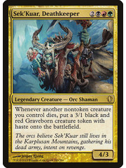 Magic: The Gathering Sek'Kuar, Deathkeeper (210) Moderately Played
