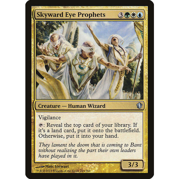 Magic: The Gathering Skyward Eye Prophets (214) Lightly Played
