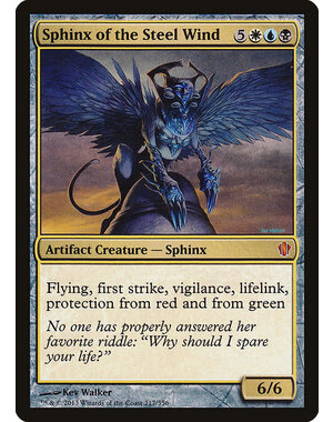 Magic: The Gathering Sphinx of the Steel Wind (217) Moderately Played