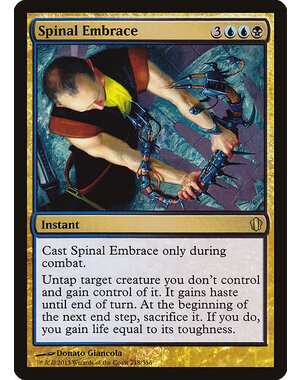 Magic: The Gathering Spinal Embrace (218) Lightly Played