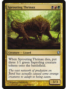Magic: The Gathering Sprouting Thrinax (219) Moderately Played