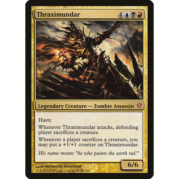 Magic: The Gathering Thraximundar (221) Lightly Played