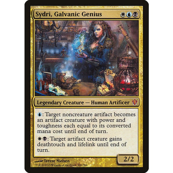 Magic: The Gathering Sydri, Galvanic Genius (220) Moderately Played