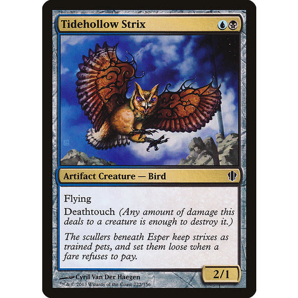 Magic: The Gathering Tidehollow Strix (222) Moderately Played