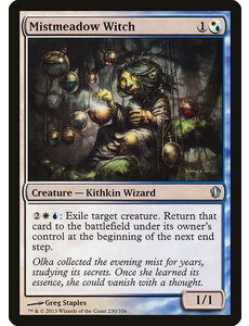 Magic: The Gathering Mistmeadow Witch (230) Moderately Played