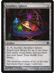 Magic: The Gathering Armillary Sphere (235) Lightly Played