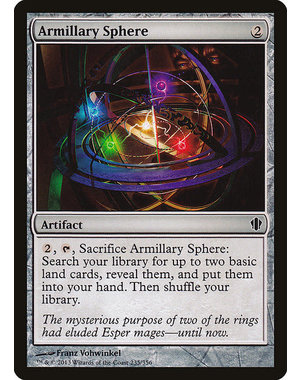 Magic: The Gathering Armillary Sphere (235) Moderately Played