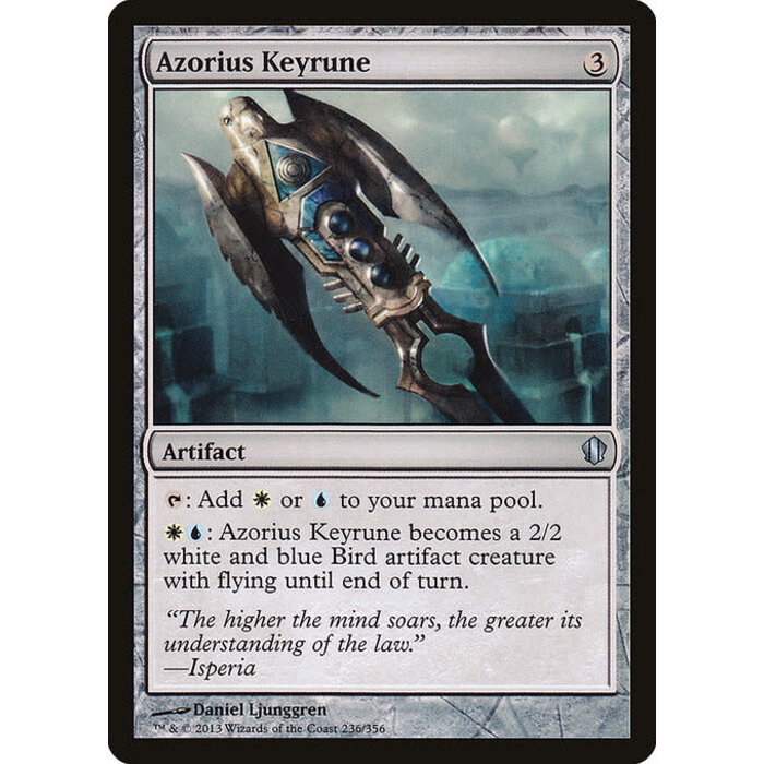 Magic: The Gathering Azorius Keyrune (236) Lightly Played