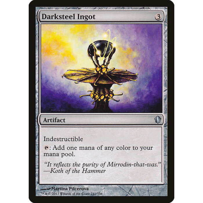 Magic: The Gathering Darksteel Ingot (241) Lightly Played