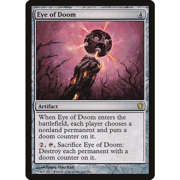 Magic: The Gathering Eye of Doom (243) Lightly Played