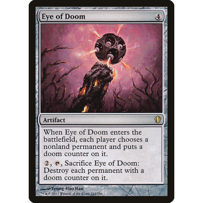 Magic: The Gathering Eye of Doom (243) Moderately Played