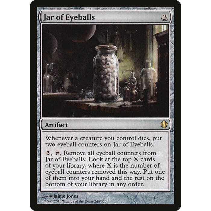 Magic: The Gathering Jar of Eyeballs (244) Moderately Played
