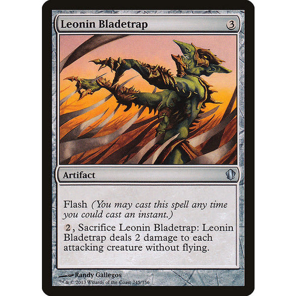Magic: The Gathering Leonin Bladetrap (245) Lightly Played