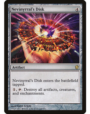 Magic: The Gathering Nevinyrral's Disk (248) Moderately Played