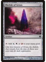 Magic: The Gathering Obelisk of Grixis (251) Lightly Played