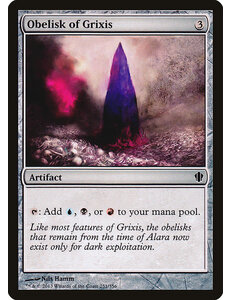 Magic: The Gathering Obelisk of Grixis (251) Moderately Played
