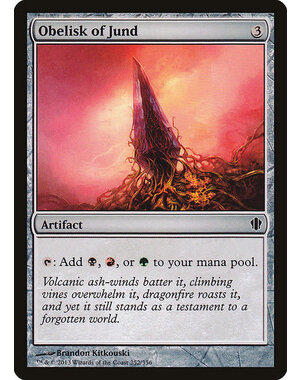 Magic: The Gathering Obelisk of Jund (252) Lightly Played