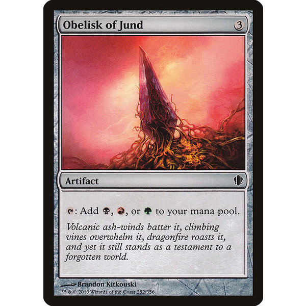 Magic: The Gathering Obelisk of Jund (252) Lightly Played