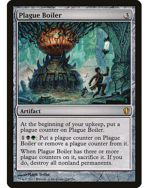 Magic: The Gathering Plague Boiler (254) Lightly Played