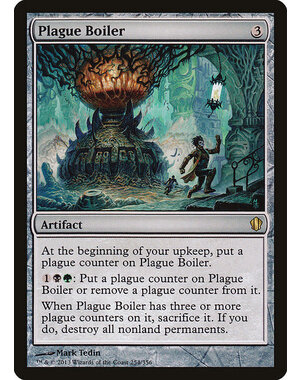 Magic: The Gathering Plague Boiler (254) Moderately Played