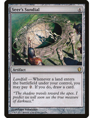 Magic: The Gathering Seer's Sundial (256) Lightly Played