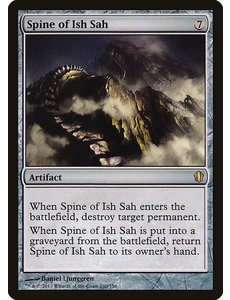 Magic: The Gathering Spine of Ish Sah (260) Lightly Played