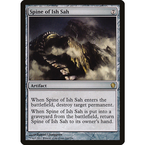 Magic: The Gathering Spine of Ish Sah (260) Lightly Played
