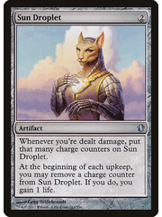 Magic: The Gathering Sun Droplet (261) Moderately Played