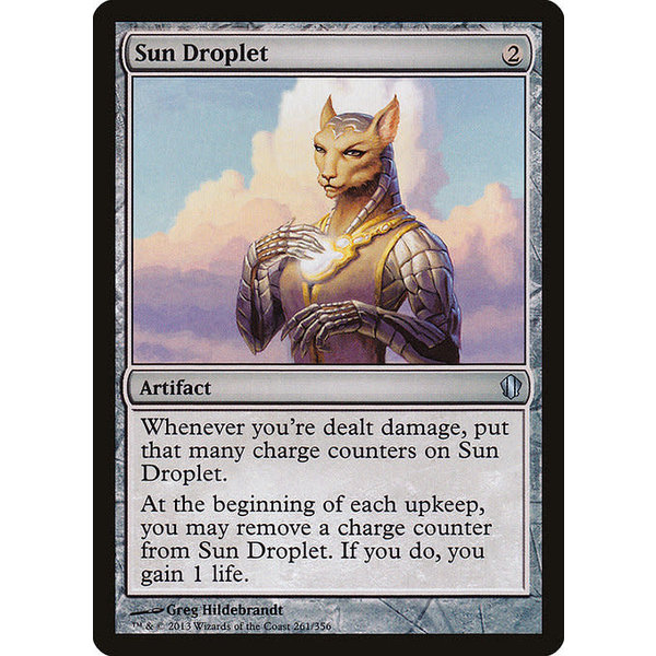 Magic: The Gathering Sun Droplet (261) Moderately Played