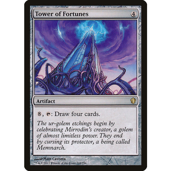 Magic: The Gathering Tower of Fortunes (268) Moderately Played