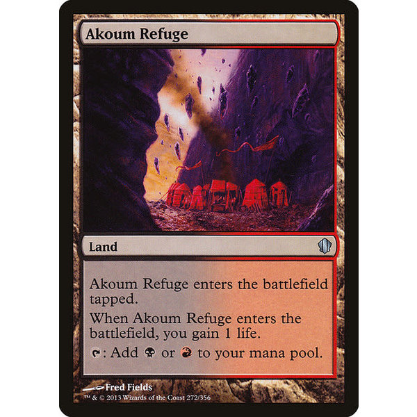 Magic: The Gathering Akoum Refuge (272) Lightly Played