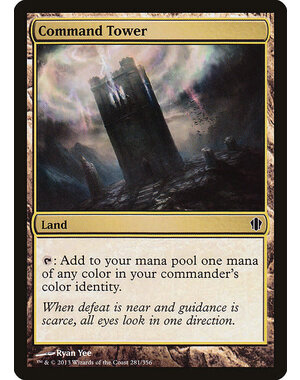 Magic: The Gathering Command Tower (281) Lightly Played