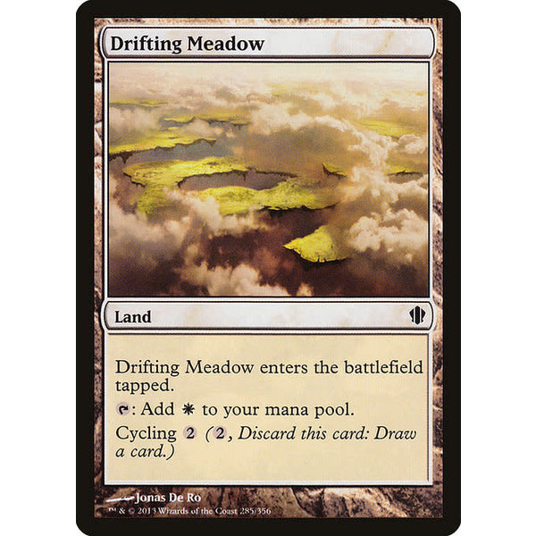 Magic: The Gathering Drifting Meadow (285) Moderately Played