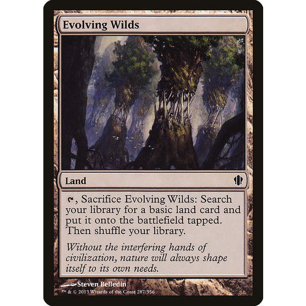 Magic: The Gathering Evolving Wilds (287) Moderately Played