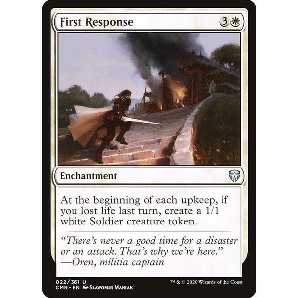 Magic: The Gathering First Response (022) Near Mint