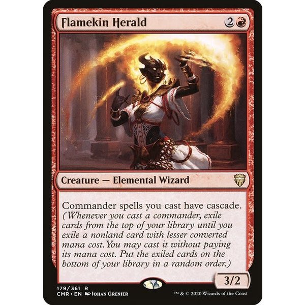 Magic: The Gathering Flamekin Herald (179) Near Mint