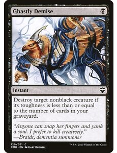 Magic: The Gathering Ghastly Demise (129) Near Mint