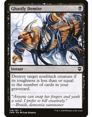 Magic: The Gathering Ghastly Demise (129) Near Mint Foil